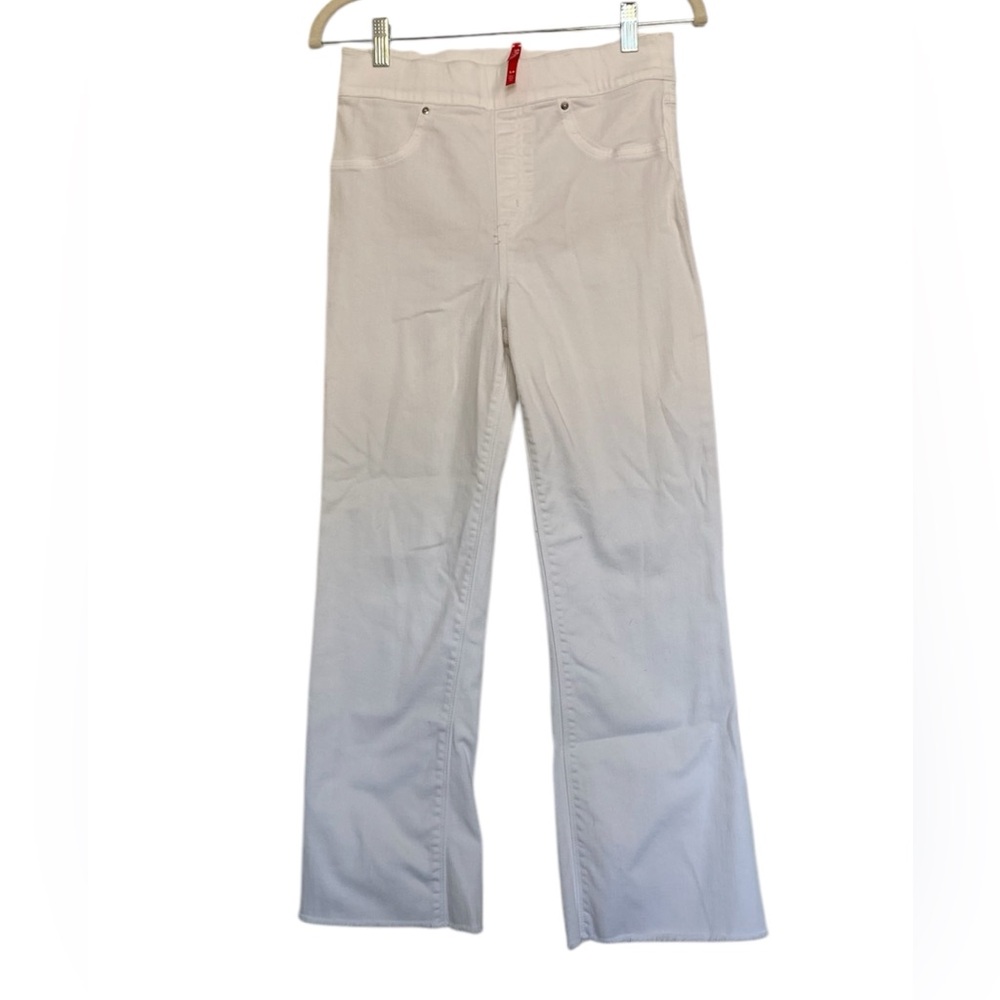Spanx High Waisted Flare Crop Jeans
